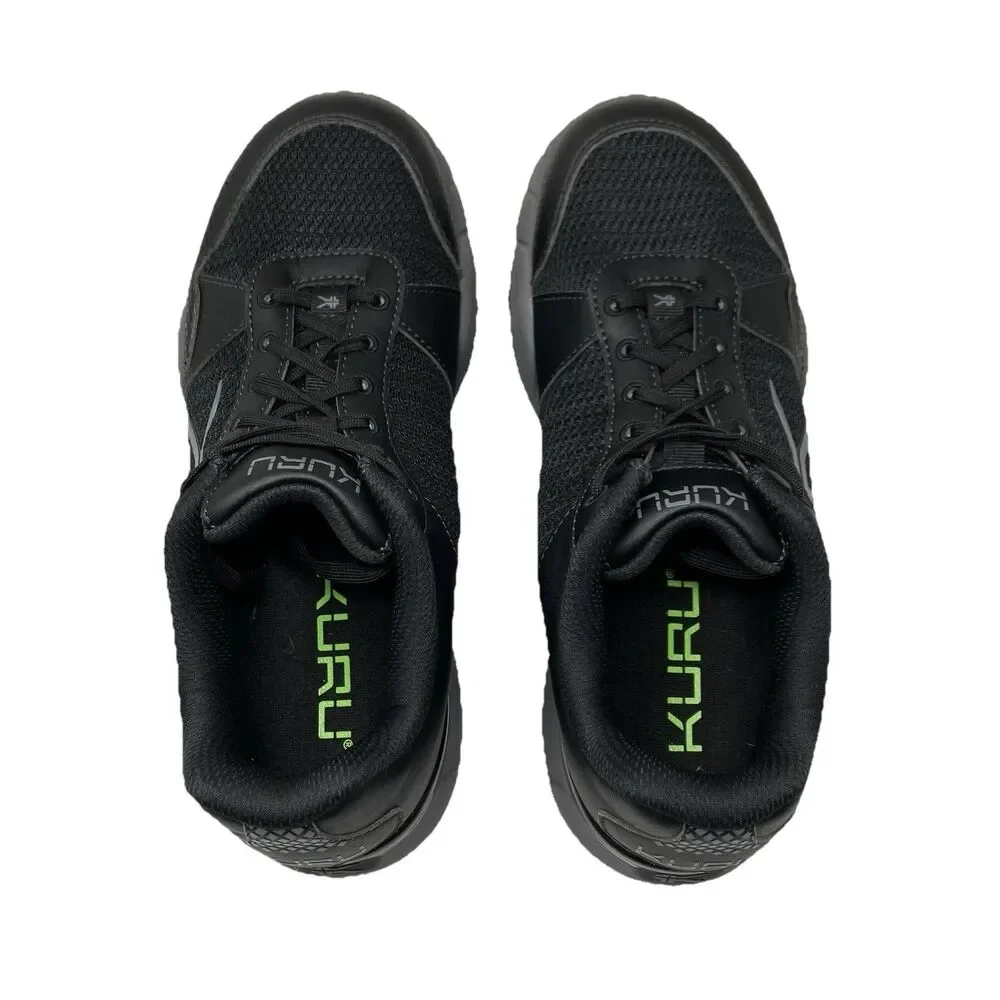 KURU Quantum 2.0 Sneakers Black Grey Comfort‎ Supportive Walking Shoes